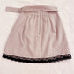 ank rouge mauve belted skirt