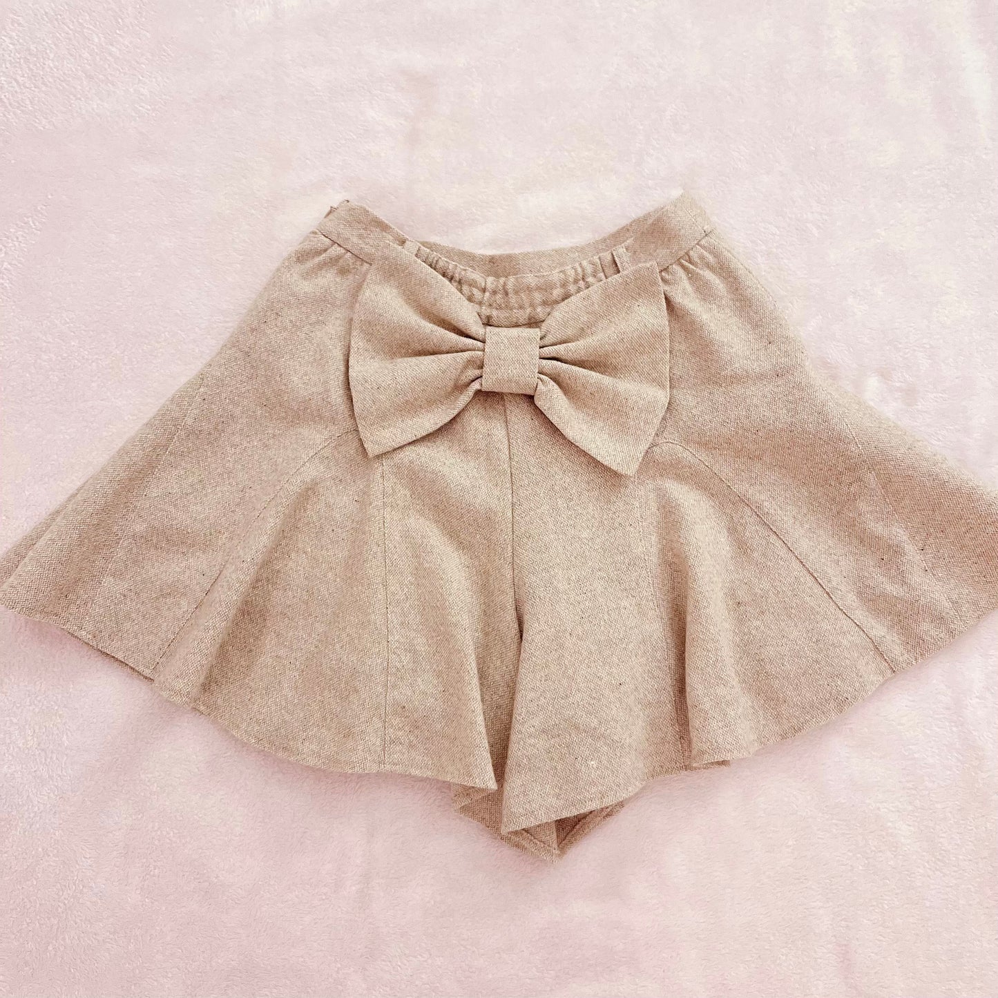 ribbon detail culottes