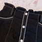 secret honey contrast skirt
